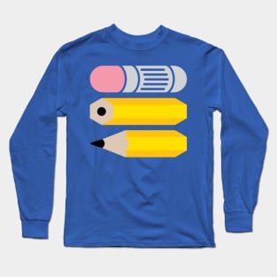 Pencil Polo Long Sleeve T-Shirt